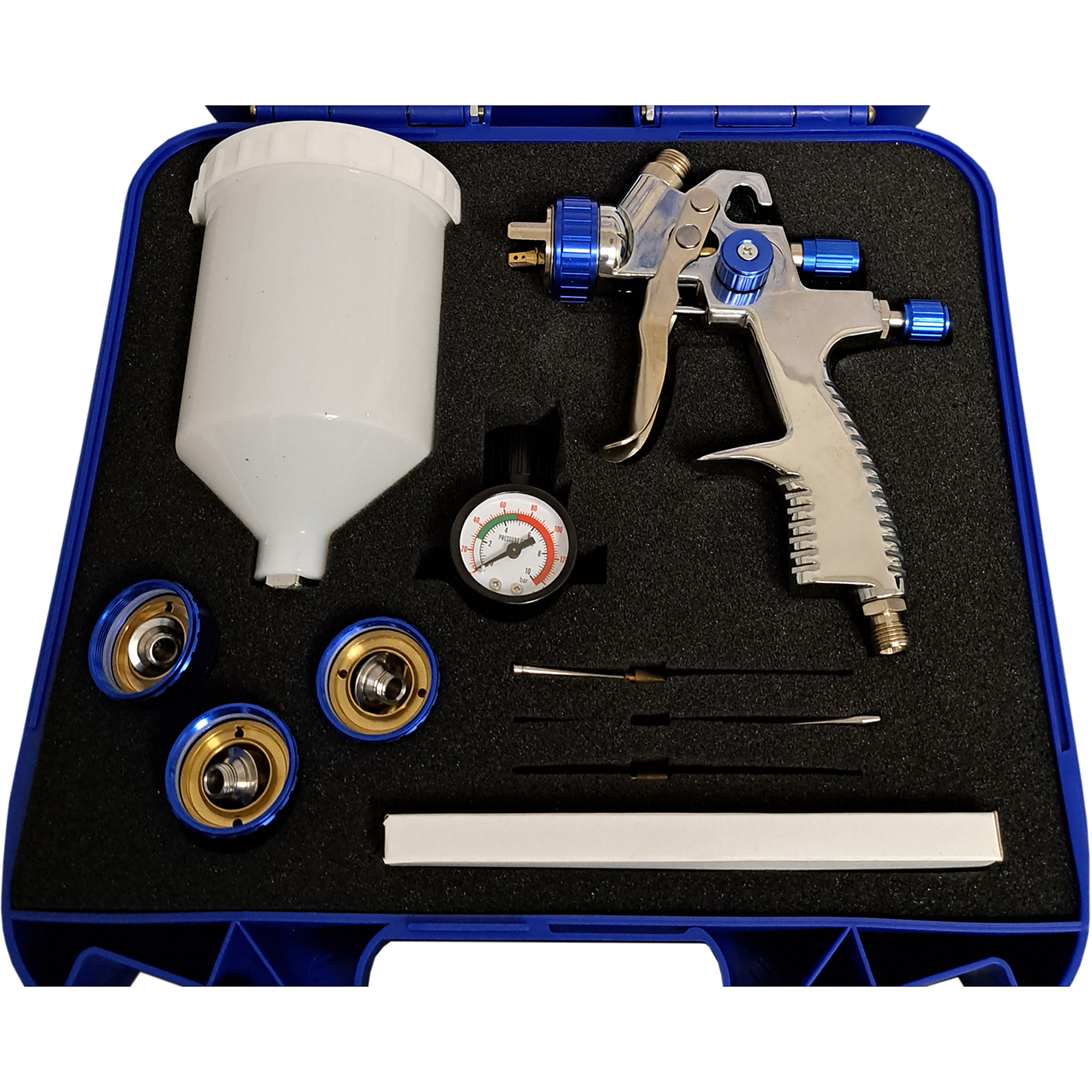 California Air Tools, 33000 LVLP Spray Gun Kit, Nozzle Size 0.05 in, Capacity 20 oz, Model# CAT-33000K